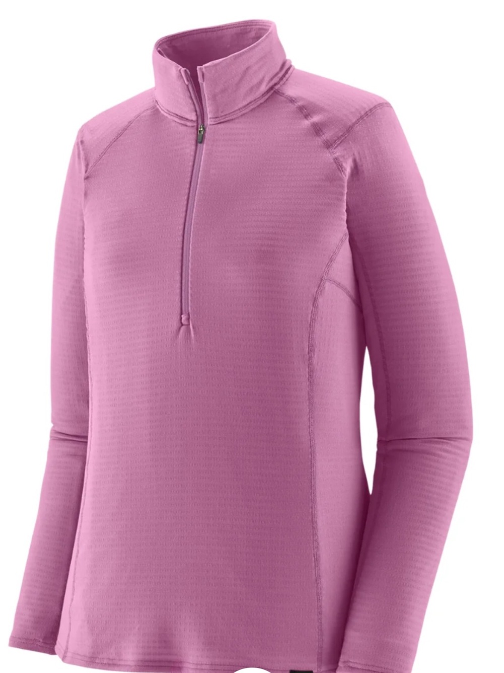 Patagonia Women's Pink Half-Zip Performance Sweatshirt